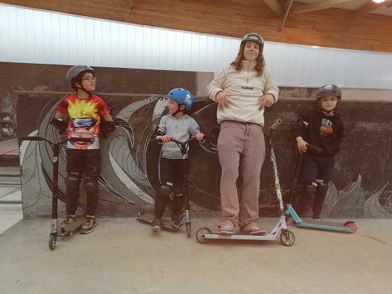 Stage trottinette 7/9 ans - 3h30X4j - Paris 18è