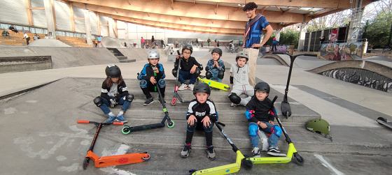 Stage trottinette 7/9 ans - 3h30X4j - Paris 18è