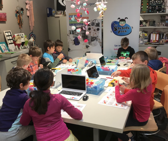 Stages codage/robotique 5jx2h - 6/7ans - Montpellier